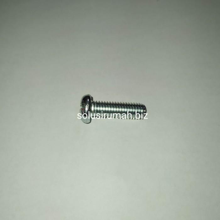 BAUT MESIN 25MM m8 8mm drat BAUT gerobak DORONG artco BLOM MOR MUR