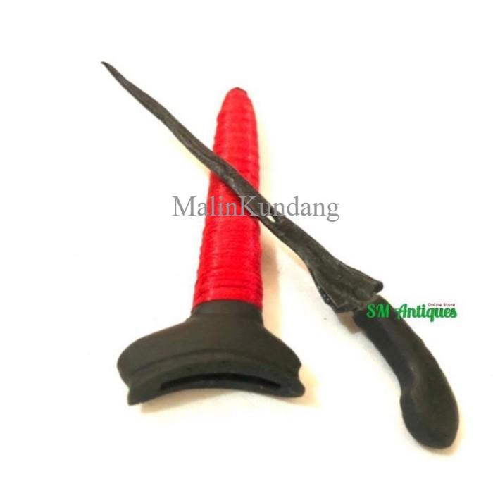 keris mini hitam barong antik