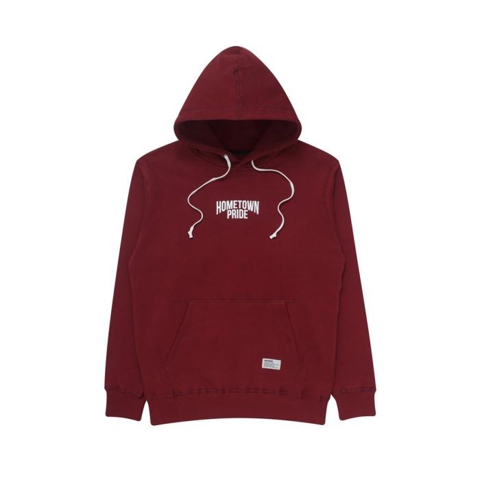 Fhh014- Screamous Hoodie Hometown Pride Tiny White Maroon