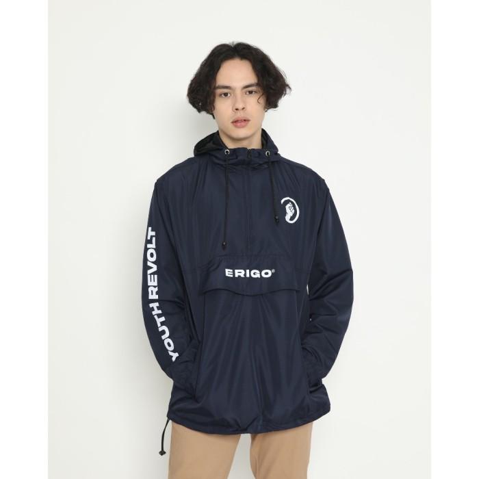 Fhh014- Erigo Pullover Jigoku Navy