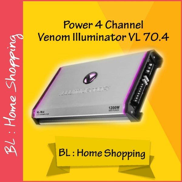 VENOM ILLUMINATOR VL 70 4 POWER 4 CHANNEL Baru Power 4CH Venom