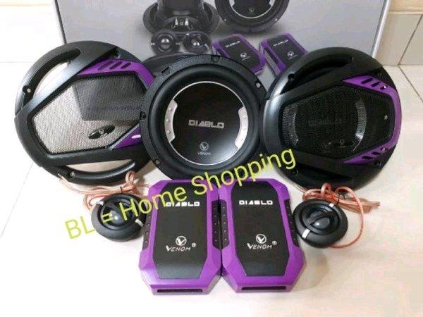 Speaker Split Venom VX 6 D Diablo Speaker 2 way Venom Diablo VX6D