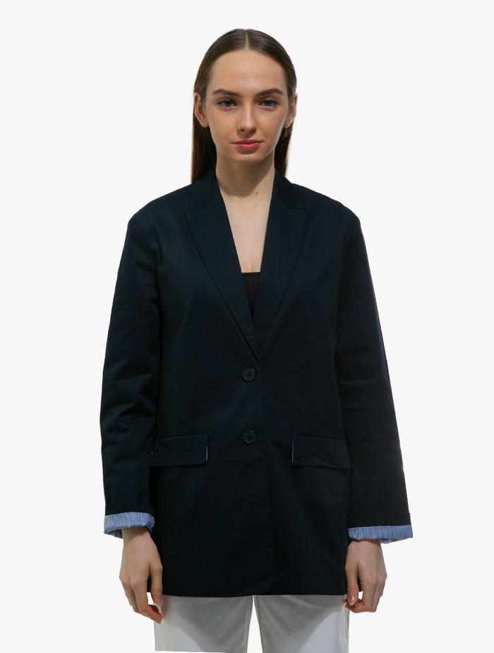 Tommy Hilfiger - RELAXED BOYFRIEND BLAZER - Navy