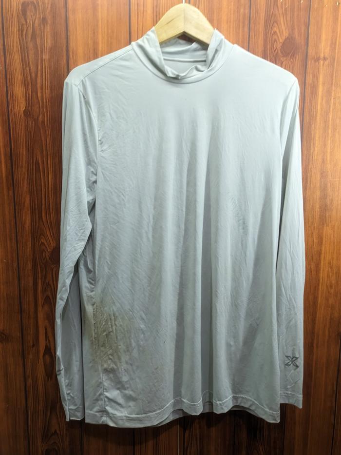 Kaos Lengan Panjang Jdx Abu Polos