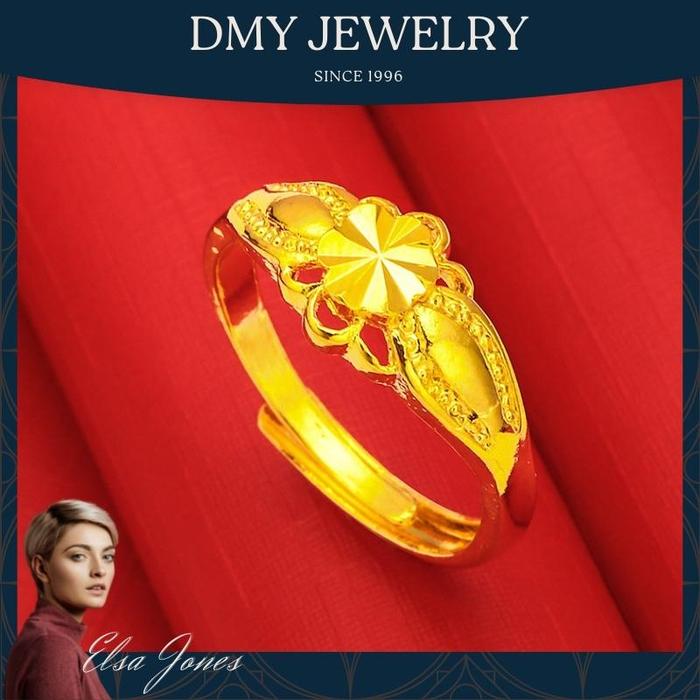 DMY Jewelry Emas Anting Dewasa Tidak Luntur Emas Asli 1 Gram Ada Surat