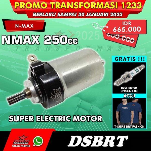 " Dinamo Stater Starter Brt Nmax Bore Up 150 - 250Cc "