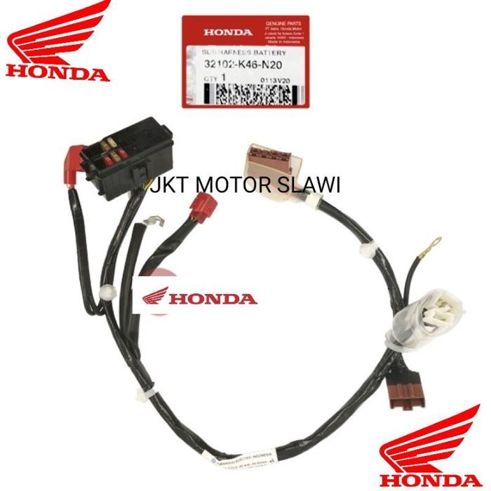 " 32102-K46-N20 Kabel Body Bagian Aki Sub Harness Baterry Vario 110 Fi
