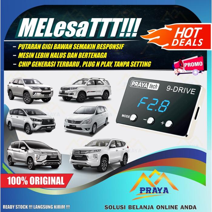 " 9 Drive Piggyback Remap Ecu Kijang Innova Fortuner Xpander Pajero