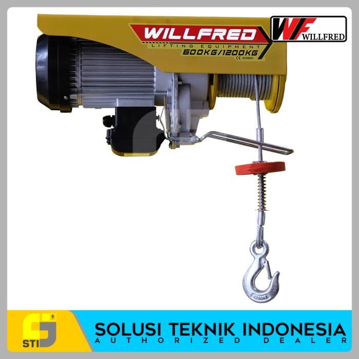 Mini Electric Hoist - Mini Hoist Katrol 600kg - 1200kg - WILLFRED Best