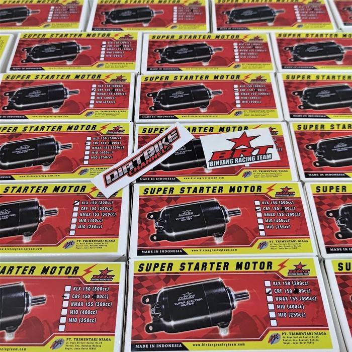 " Dinamo Starter Brt Klx Dtracker Bore Up 150Cc - 300Cc "