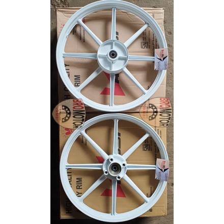 " Velg Palang 8 Putih / P8 Putih Mx / Palang 8 Jupiter Z1 , Fizr ,