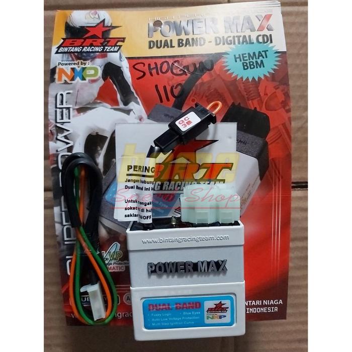 " Cdi Brt Dual Band Powermax Shogun 110 Shogun Kebo Motor Dengan Soket