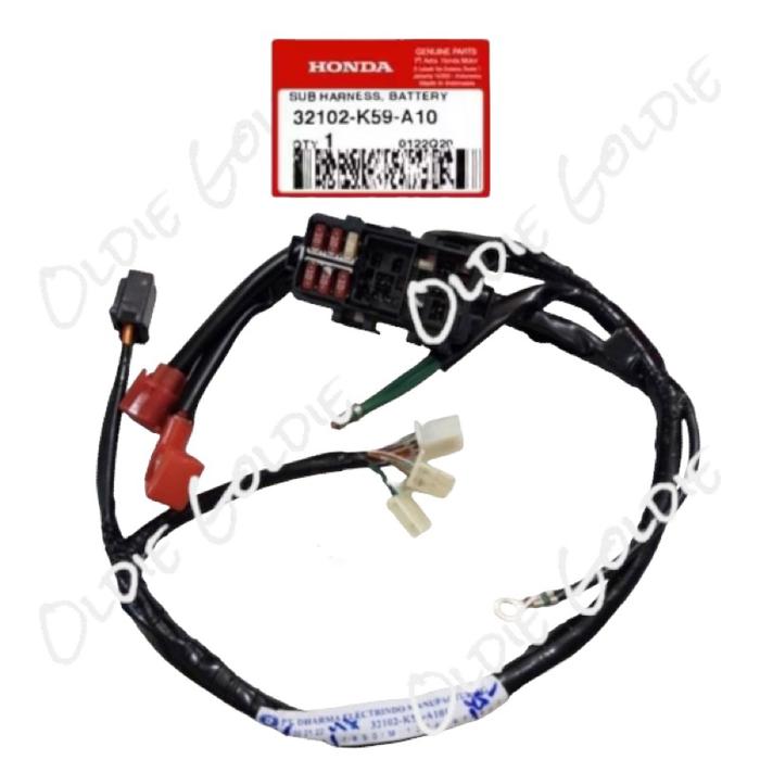 " 32102-K59-A10 Kabel Body Accu Aki Sub Harness Battery Vario 125 150