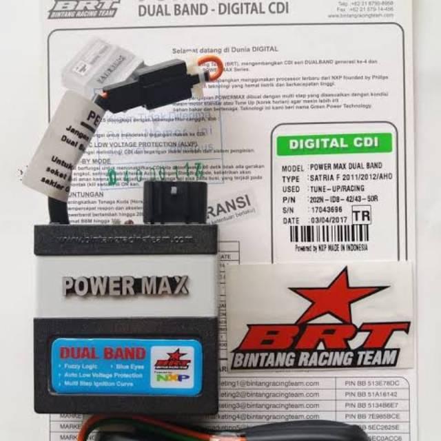 " Cdi Brt Powermax Dual Band Dualband - Satria Fu / Satria F