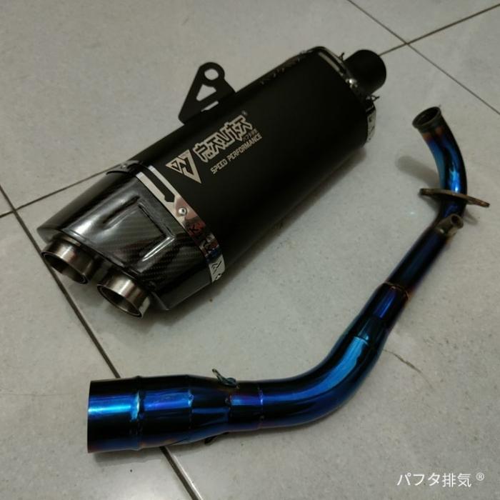 " Knalpot Racing Original Pavta Type Adventure Doff Fullsystem Pnp