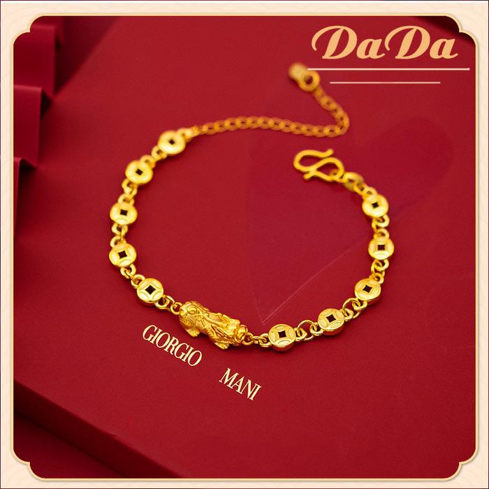 Gelang Hongkong Mas 24k/hongkong Asli Emas 24k 9999/Gelang Wanita Emas