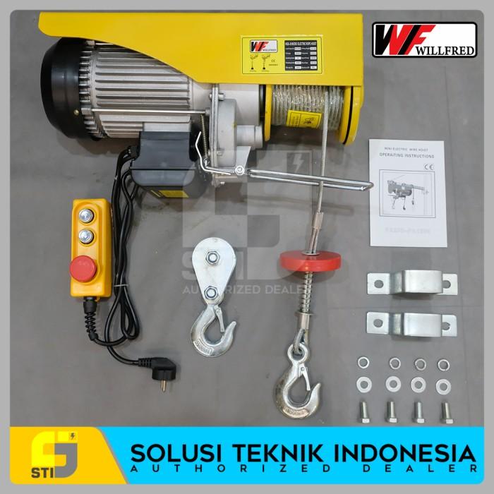 Mini Electric Hoist - Mini Hoist Katrol 500kg - 1000kg - WILLFRED Best