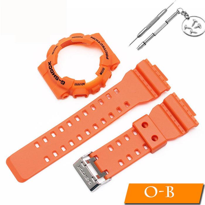 Uonevic Casio Strap G-SHOCK GA-110 / 100 GA-120 GD-110 Silicone Rubber
