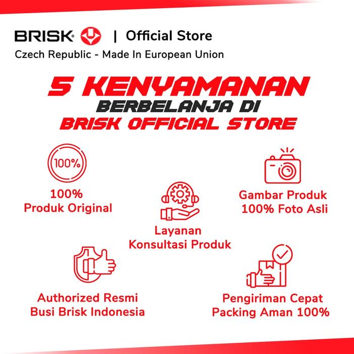 " Busi Mobil Brisk Premium Plus Iridium P32 "