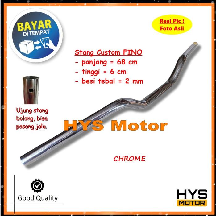 " Hys Stang Stir Motor Custom Fino Setang Setir Variasi Universal