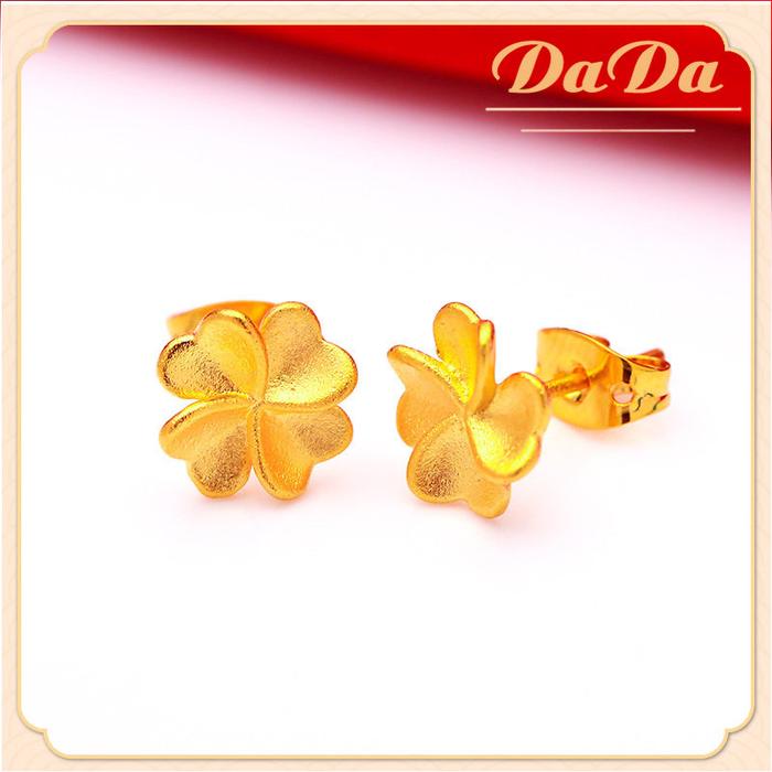 Emas Asli 1 Gram Ada Surat Asli/Anting Cewek/Anting Manik Emas Mengkil