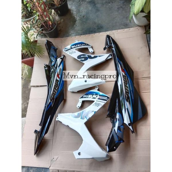 " Cover Body Bodi Sayap Samping Plus Striping Suzuki Satria F Fu Fl