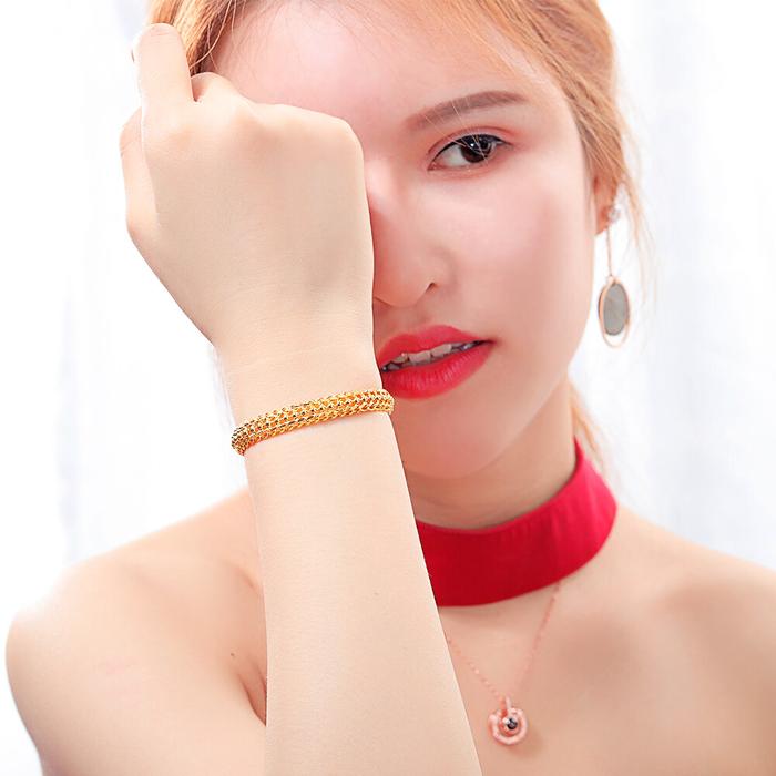 OPK Gelang Gold Temperamen Untuk Wanita, Baru 2021 Gaya Eropa Dan Amer