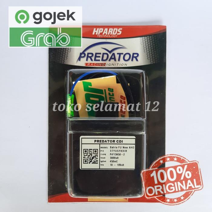 " Cdi Predator Satria Fu Dual Map (Gratis Ongkir) Original "
