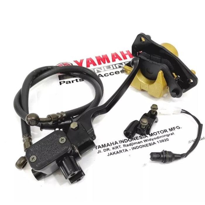 " Selang Rem+Master Rem Set+Kaliper Depan Yamaha Vega R ,Jupiter Z