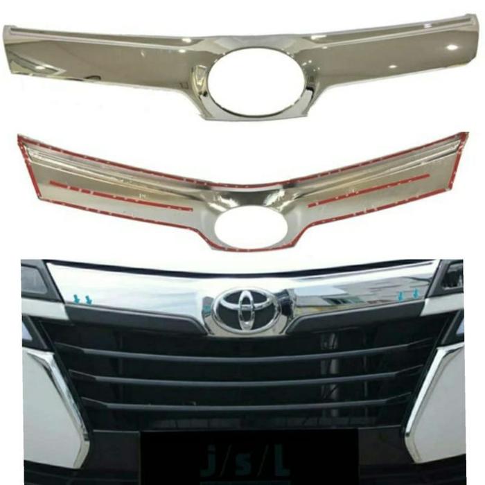 " Hood Moulding List Lis Grill Avanza Xenia 2019 2020 "