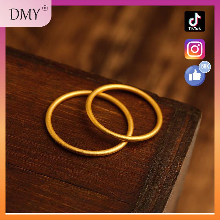 DMY Jewelry Cincin Emas 2 Gram Asli Fashion Klasik