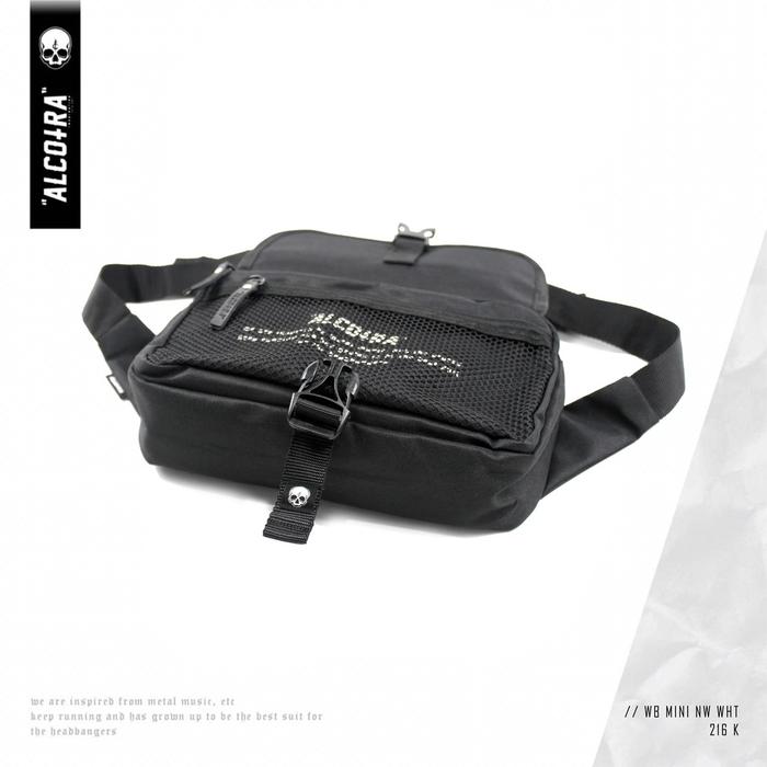 WB MINI NEW WHT // WAISTBAG ALCOTRA // TAS PINGGANG ALCOTRA New