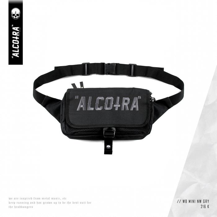 WB MINI NEW GRAY // WAISTBAG ALCOTRA // TAS PINGGANG ALCOTRA New
