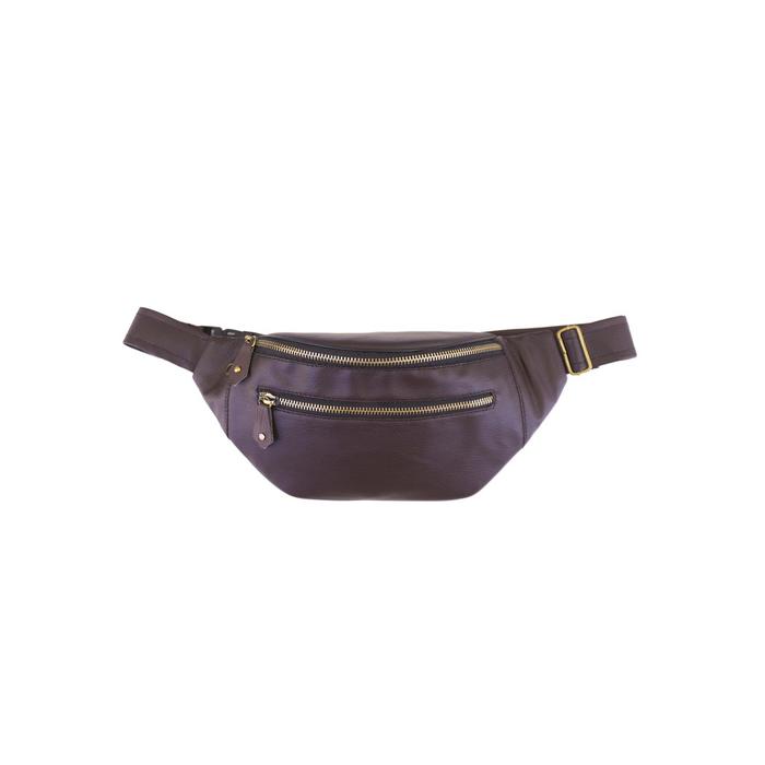 Waistbag Kulit Tas Selempang Kulit Kompek Pria & Wanita New