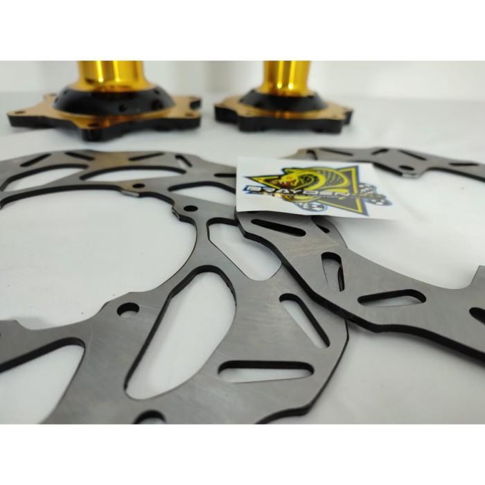 TROMOL SET CRF/WHEELSET CRF/TROMOL CRF - GOLD HITAM CRF