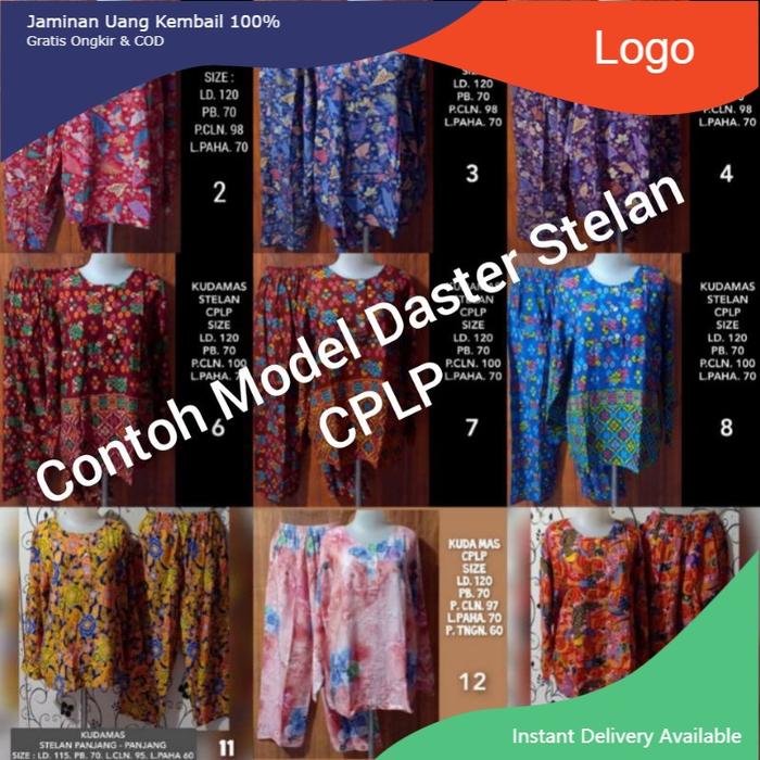Daster Stelan CPLP (PANJANG - PANJANG ) KudaMas
