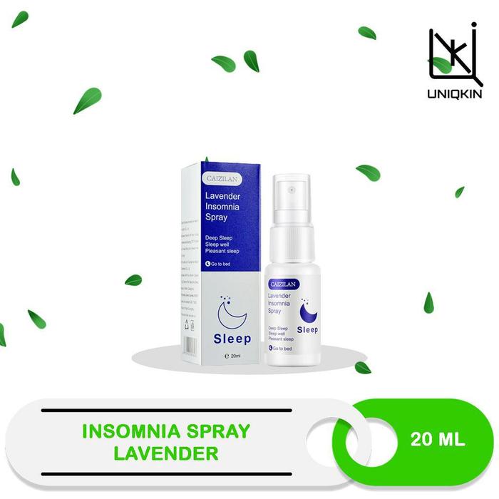Caizilan Insomnia Spray Lavender Natural Deep Sleep Aroma Terapi Tidur