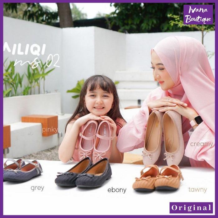 \\TERBEST// MILIQI MS 02 Sepatu Casual Flat Shoes Anak Perempuan