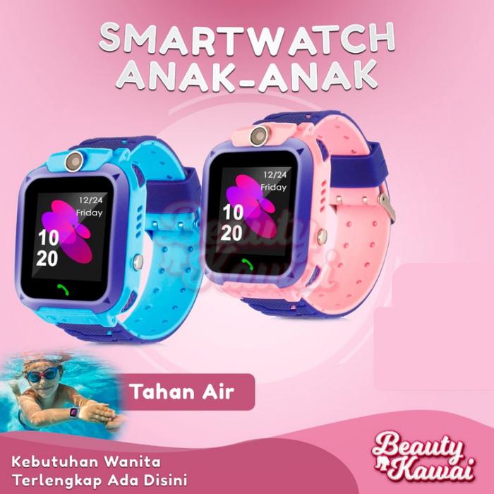 \\TERBEST// Smartwatch Anak IP67 Jam Digital Waterproof Emergency Call