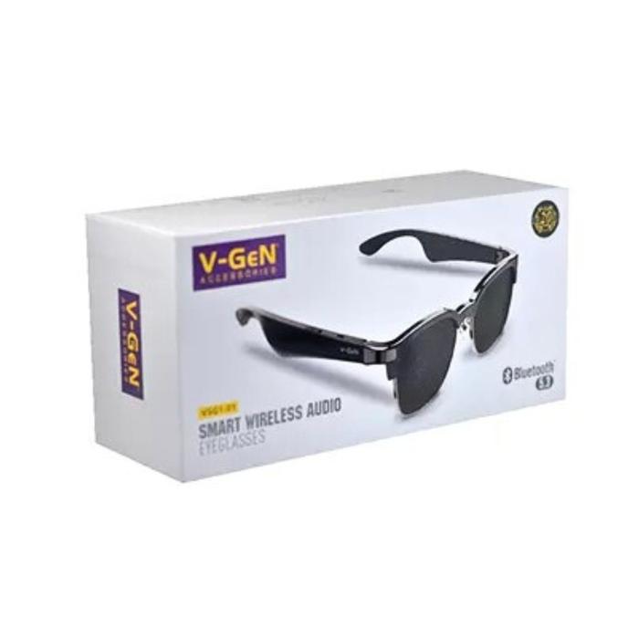 V-GeN Smart Wireless Audio Glasses UV Protection VSG1-01 V-GeN