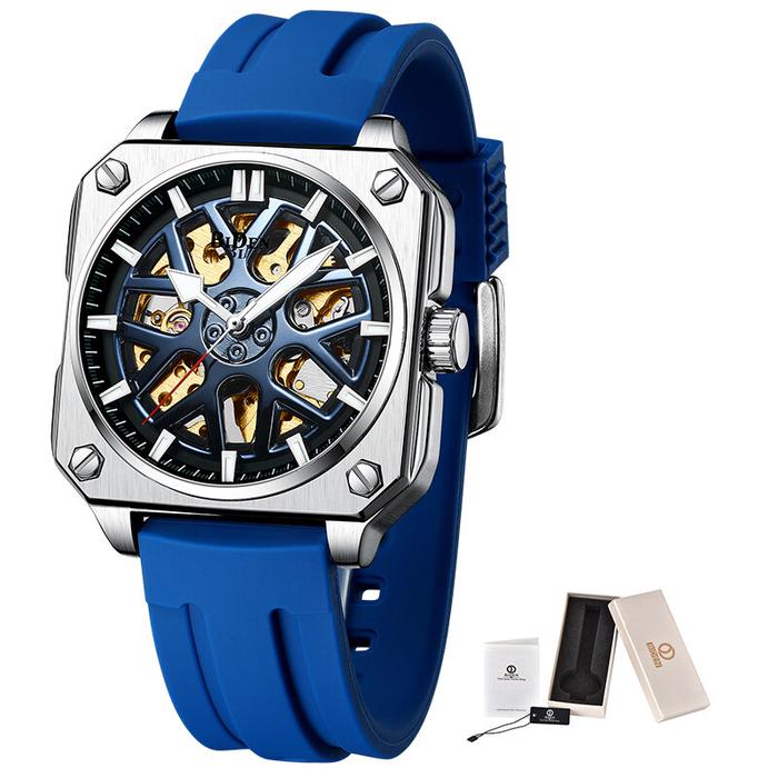 BIDEN Top Luxury Brand Men's Automatic Mechanical Business Watches Fas
