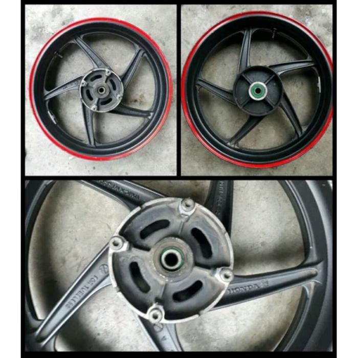 Velg Veleg Pelek Belakang Honda CBR150R CBR 150 R Lokal CBU Hitam Asli