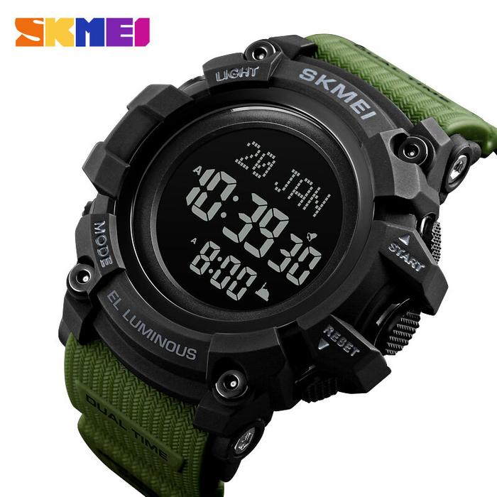 SKMEI Men Muslim Azan Qibla Watch Pray Watch Sports Waterproof Watches