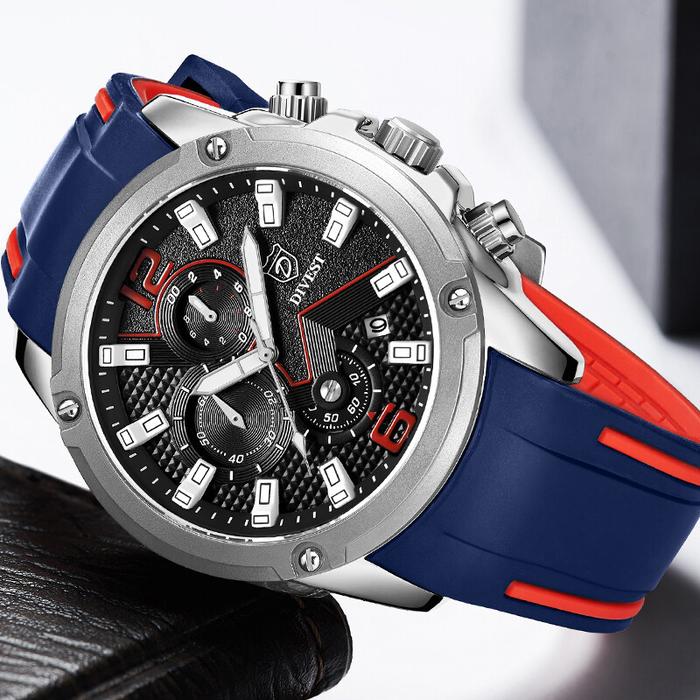DIVEST New Mens Sports Watches Men Top Brand Luxury Casual Quartz Cloc