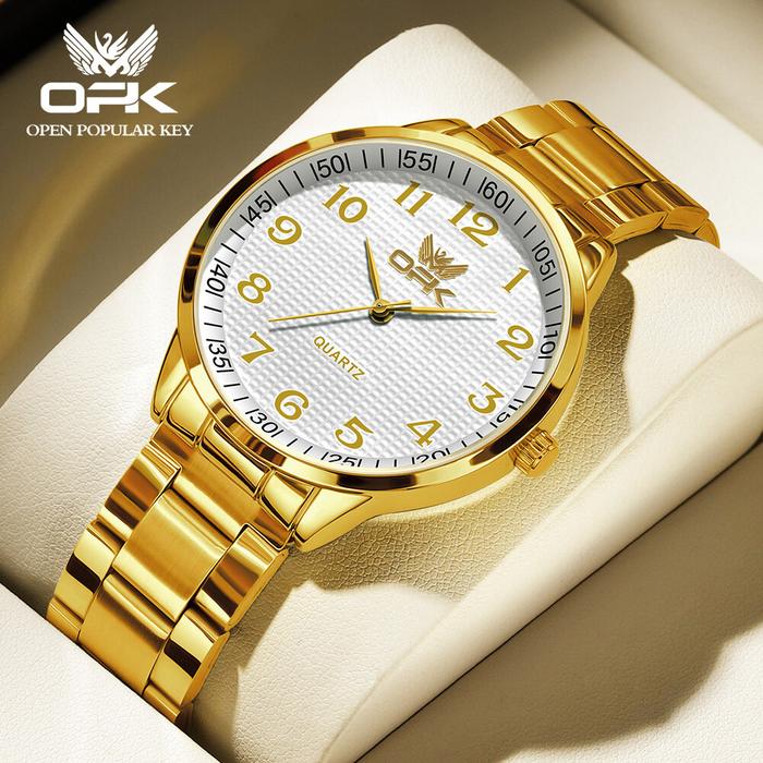 OPK Watch For Men Fashion Business Simple Men's Watch Imported Waterpr