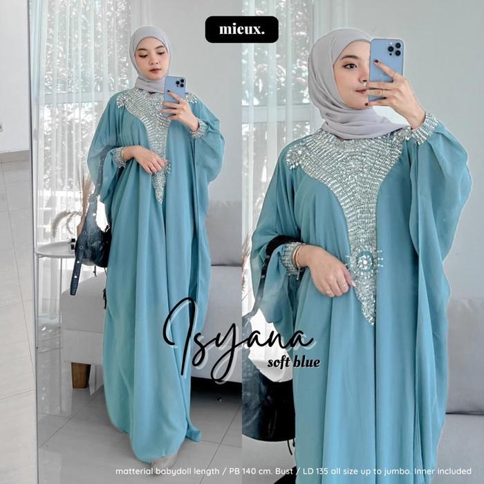 \NEW/ ISYANA KAFTAN MIEUX kaftan payet jumbo original mieux