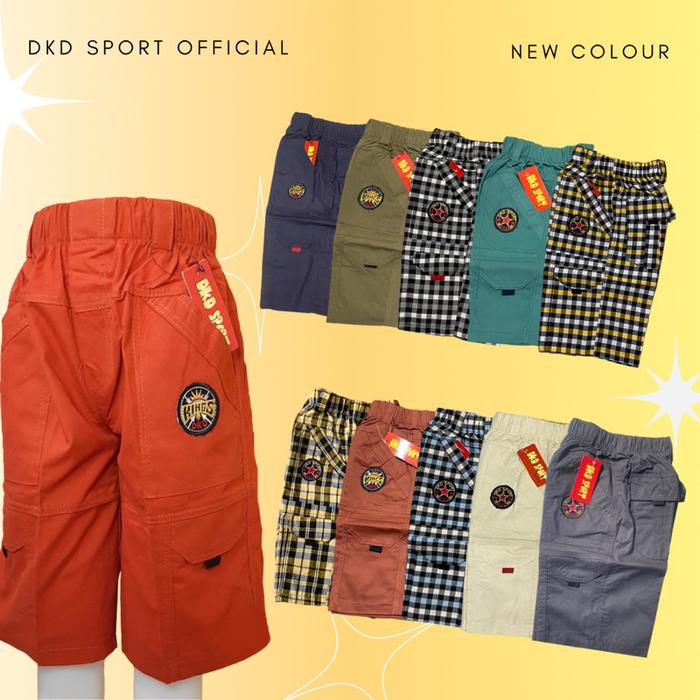 \\TERBEST// PROMO CELANA PENDEK CARGO ANAK LAKI LAKI DKD SPORT