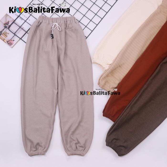 \\TERBEST// (UNIVERSAL) Jogger Molly uk 5-12 Tahun / Celana Jogger