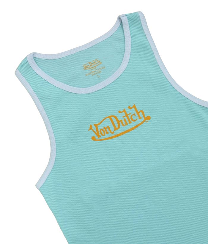 Von Dutch Ladies Tank Top l12 Mint