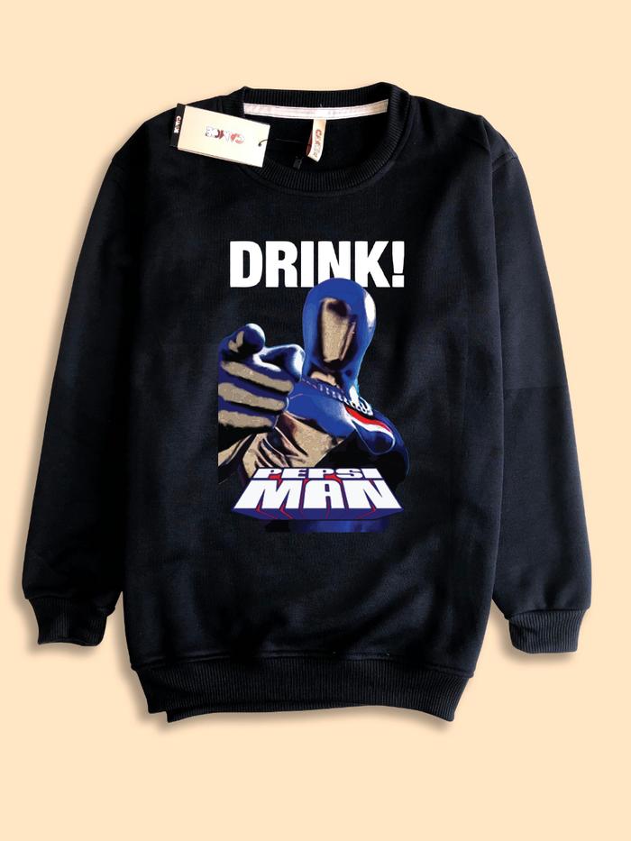 Sweater Sweatshirt Gaming Pepsi Man